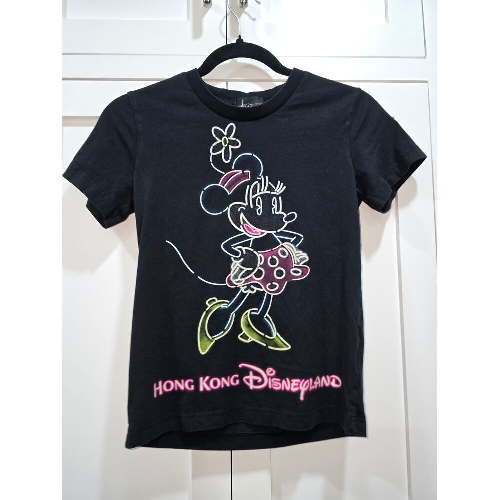 Hong Kong Disneyland Minnie Graphic Tee – Size XS
